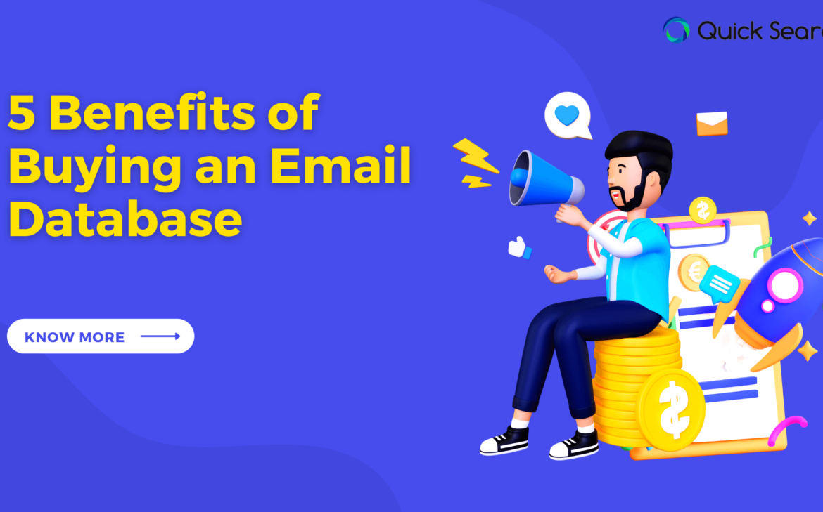 5 Benefits of Buying an Email Database