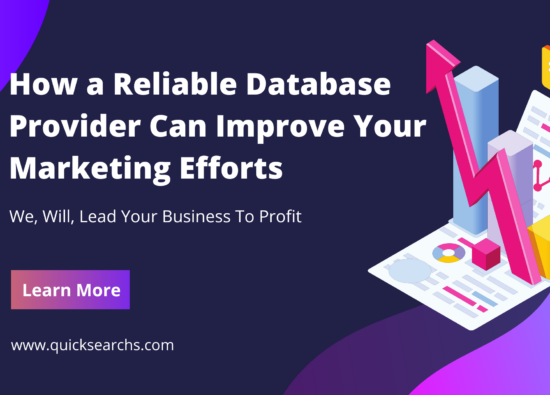 How a Reliable Database Provider Can Improve Your Marketing Efforts