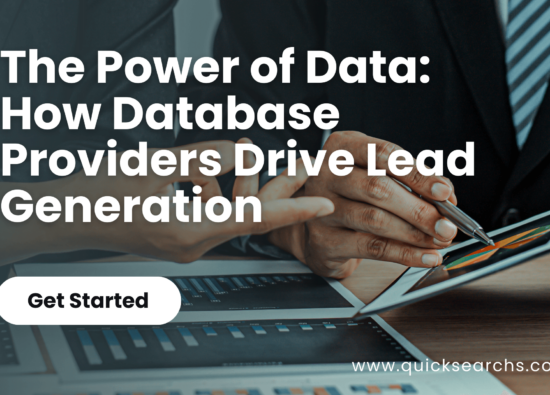 The Power of Data How Database Providers Drive Lead Generation